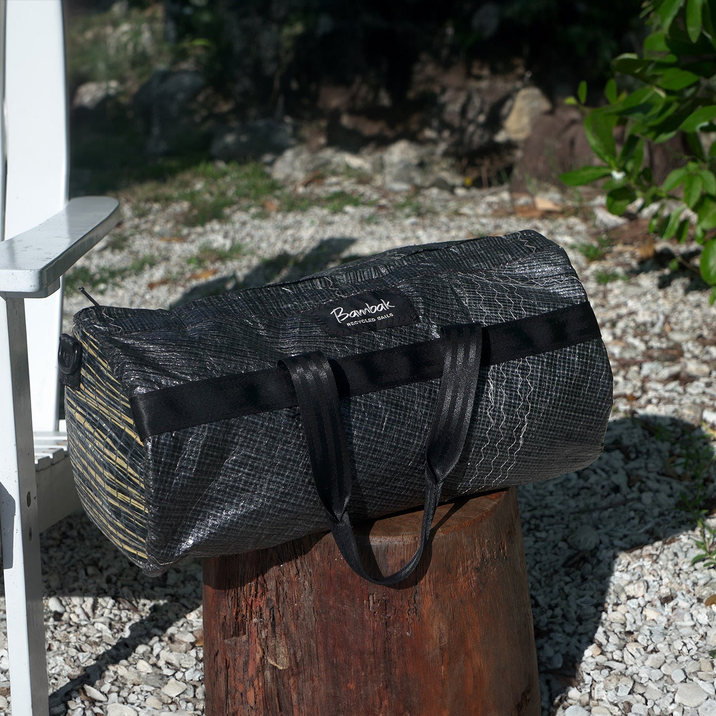 Regatta Duffel -Graphite and Yellow