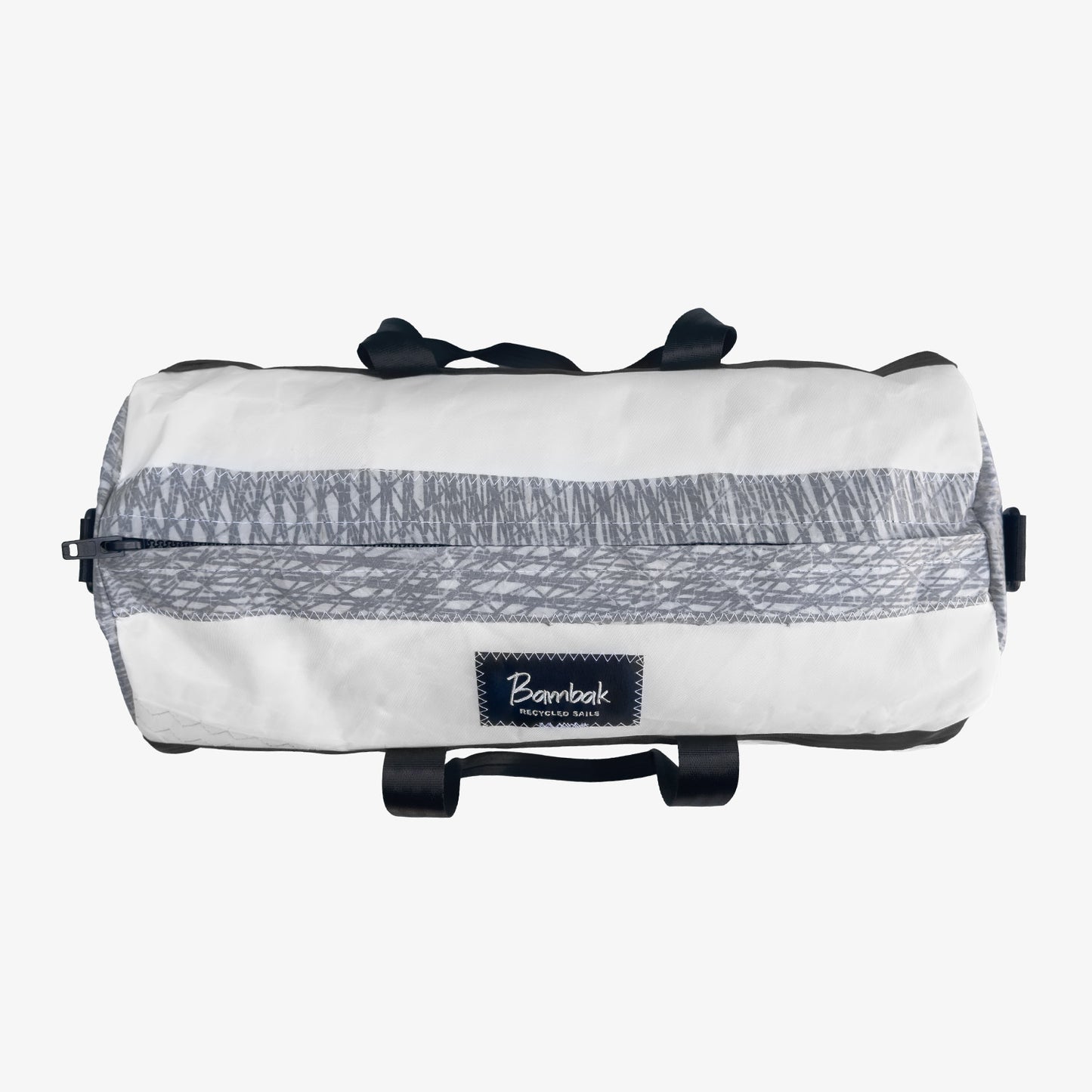 Cruiser Duffel - White and Grey