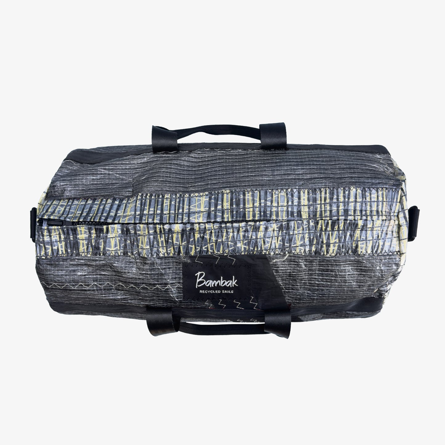 Regatta Duffel -Graphite and Yellow Trim