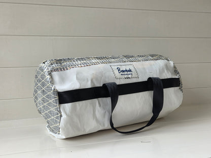 Cruiser Duffel - White and lt grey