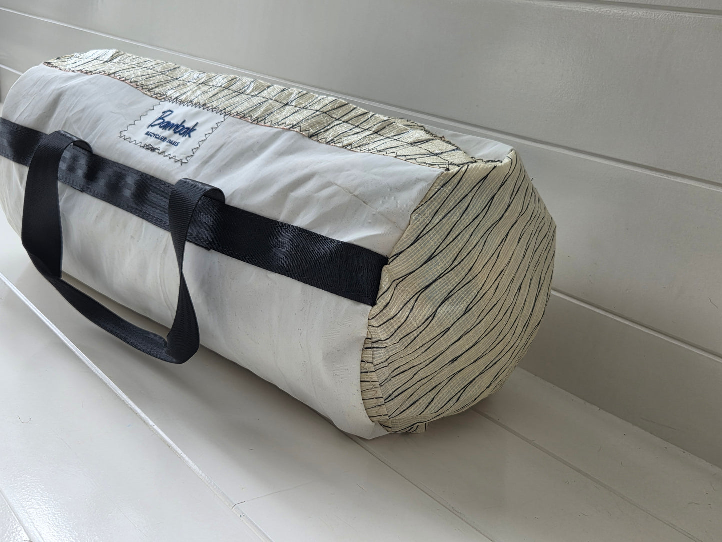 Cruiser Duffel - White and yellow