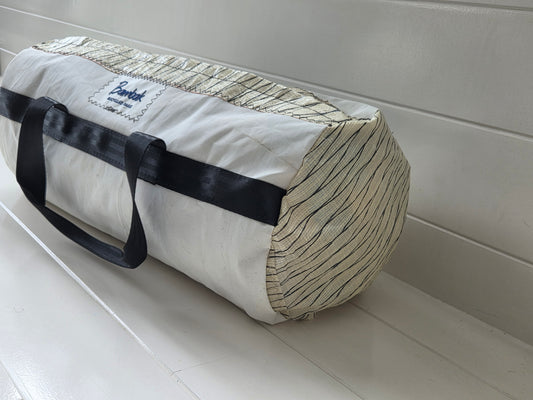 Cruiser Duffel - White and yellow