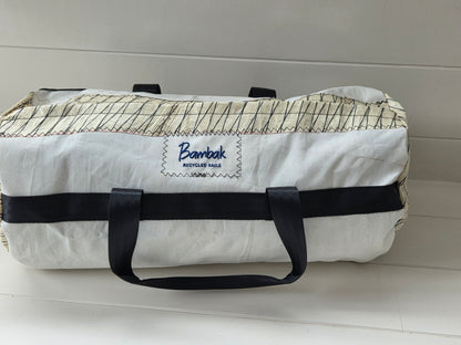 Cruiser Duffel - White and yellow